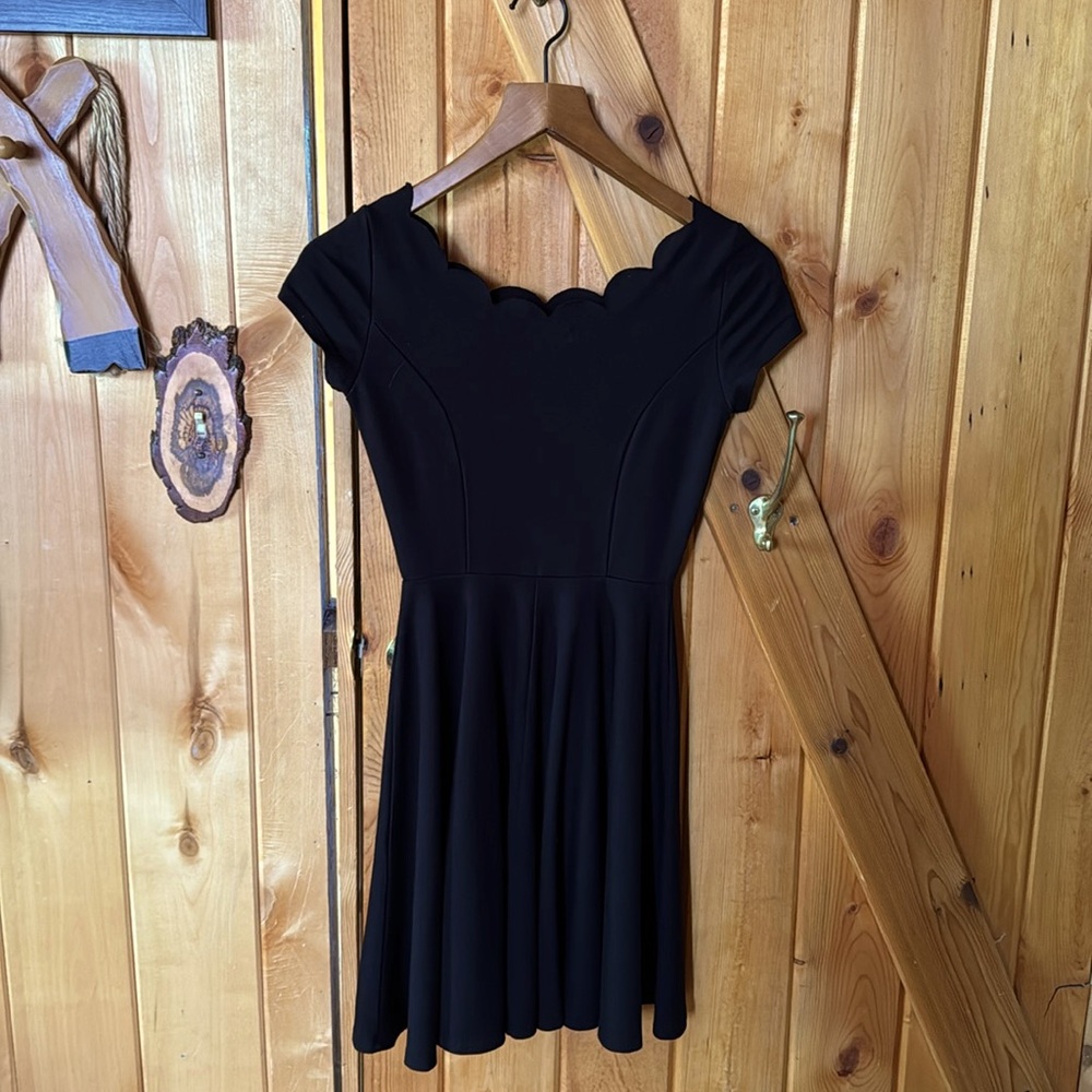 Aqua Black Dress